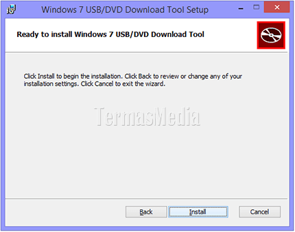Membuat bootable USB Flash Drive dengan Windows 7 USB/DVD Download tool