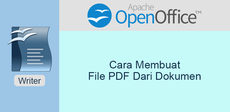 Membuat file PDF dari dokumen OpenOffice Writer 