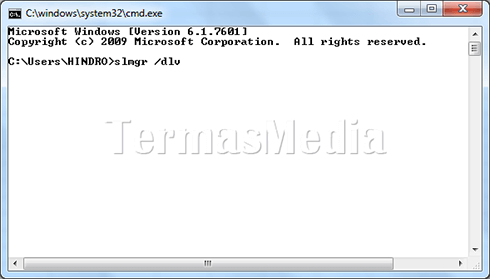 Cara melihat atau mengetahui lisensi Microsoft Windows