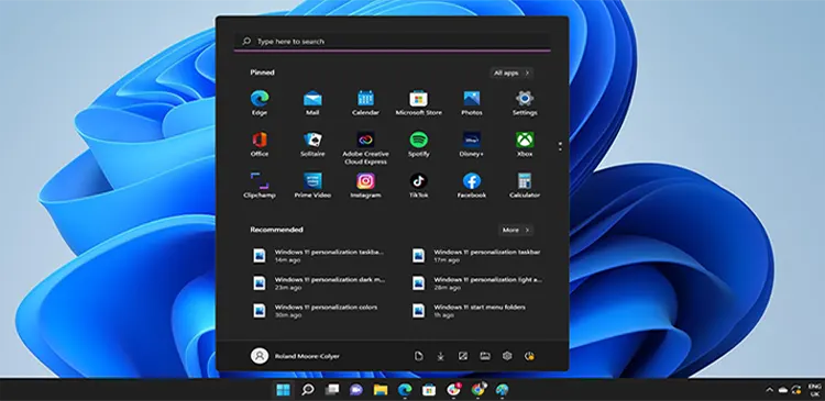 Memindahkan Start Menu Windows 11 Ke Kiri