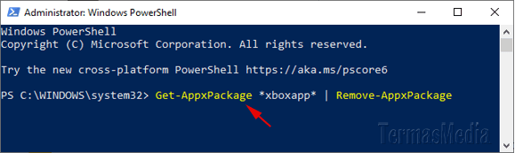 Menghapus (uninstall) aplikasi Xbox dari Windows 10